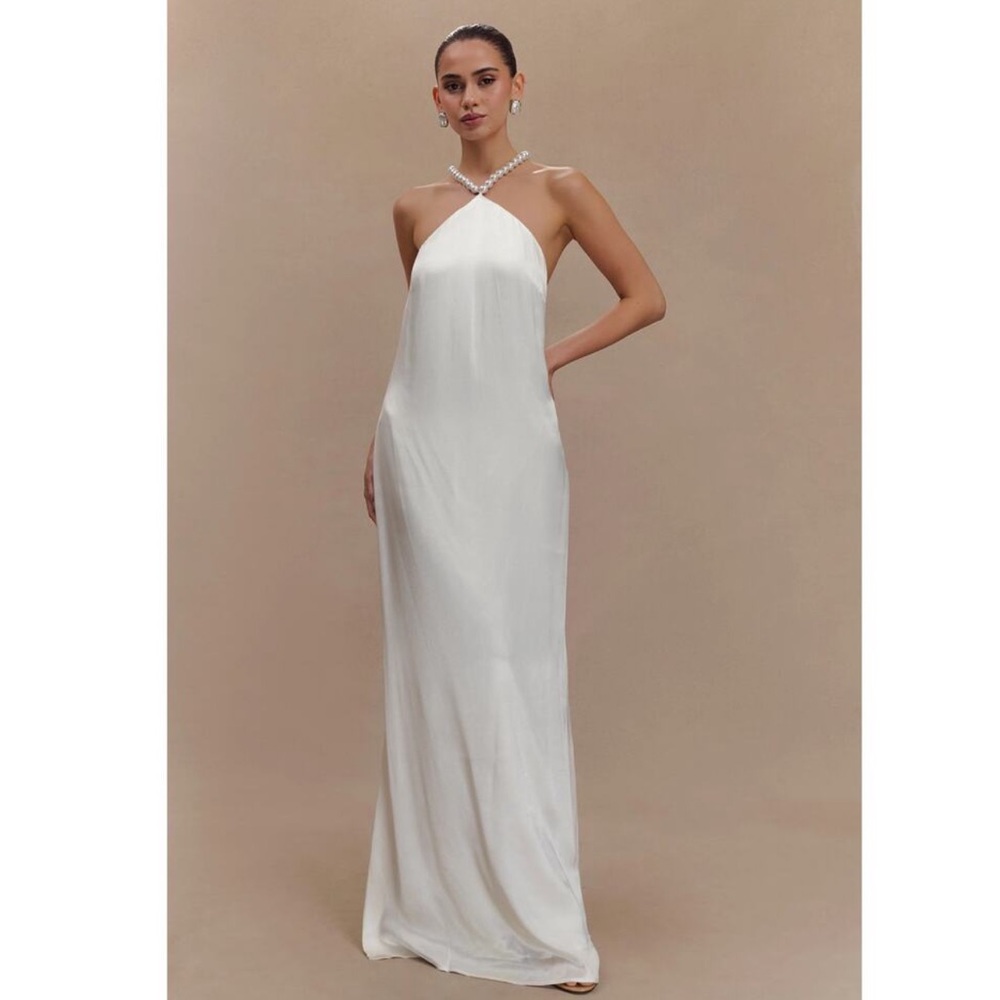 Meshki White Maxi Dress